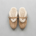 Teddy Strap Mule Beige — view 1